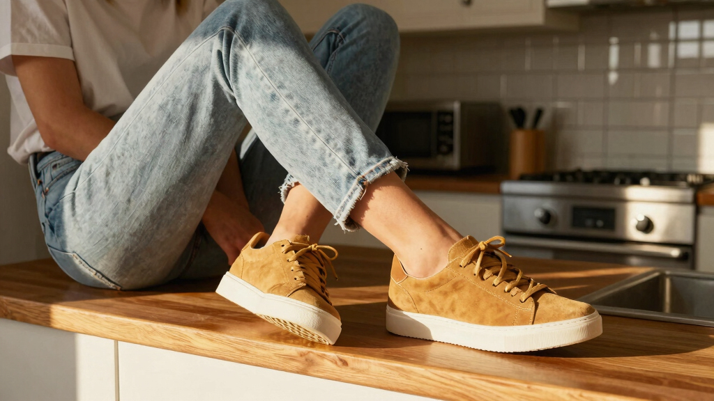 best suede dad sneakers