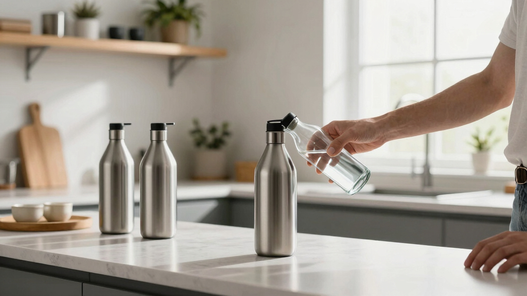 water bottles