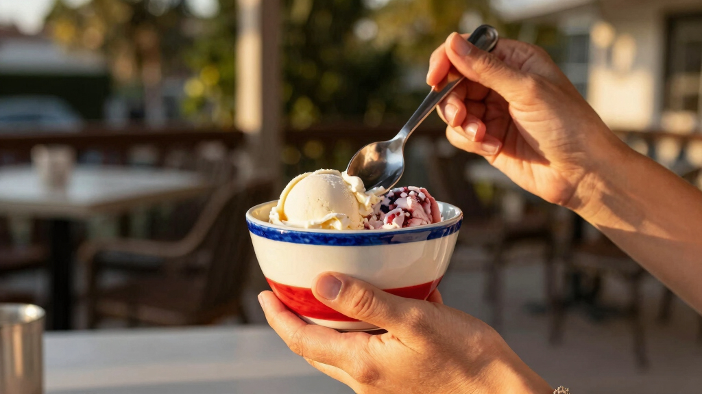 patriotic ice cream bowls