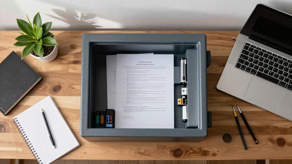 fireproof safe for artwork documents and drives