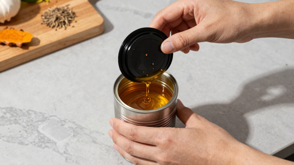 airtight stainless ghee tin