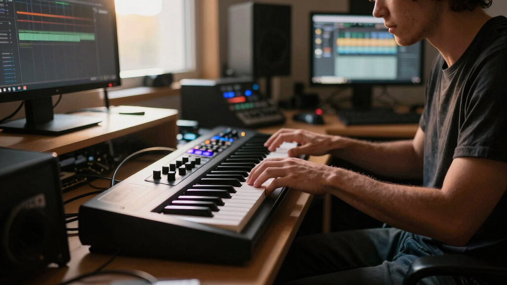 keyboard for music production