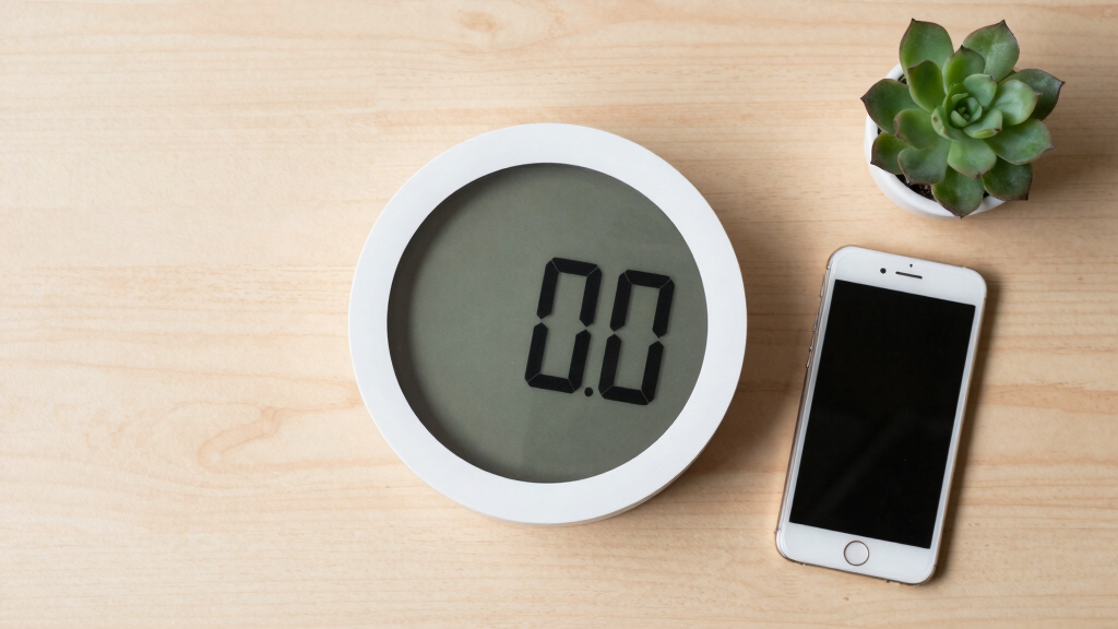 best circular LCD clocks