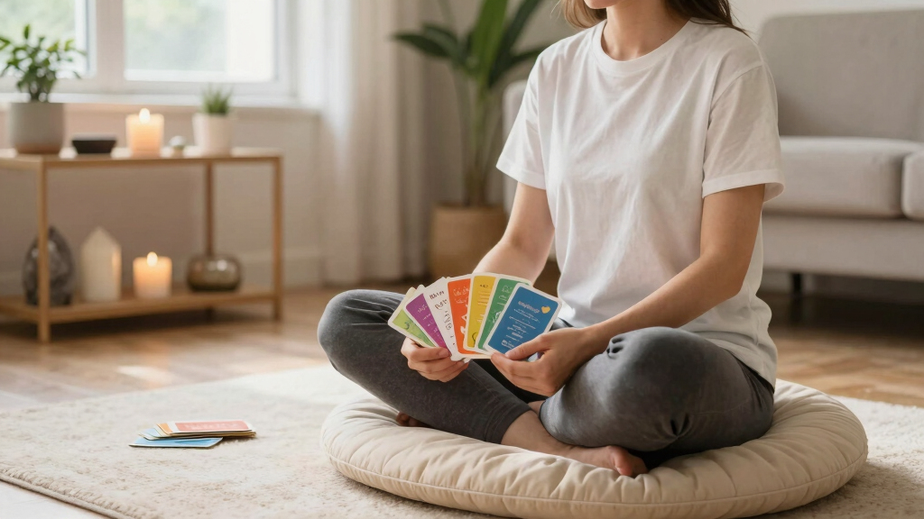 affirmation meditation cards