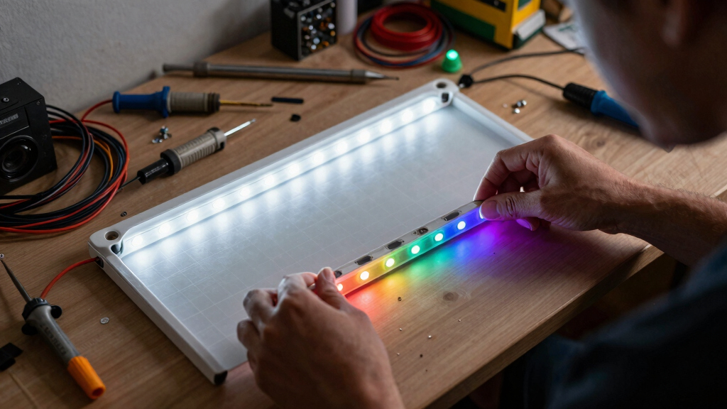 soccer fan LED light displays