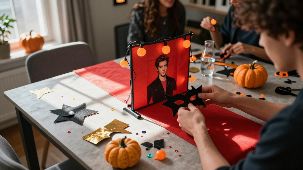 celebrity-inspired Halloween decorations