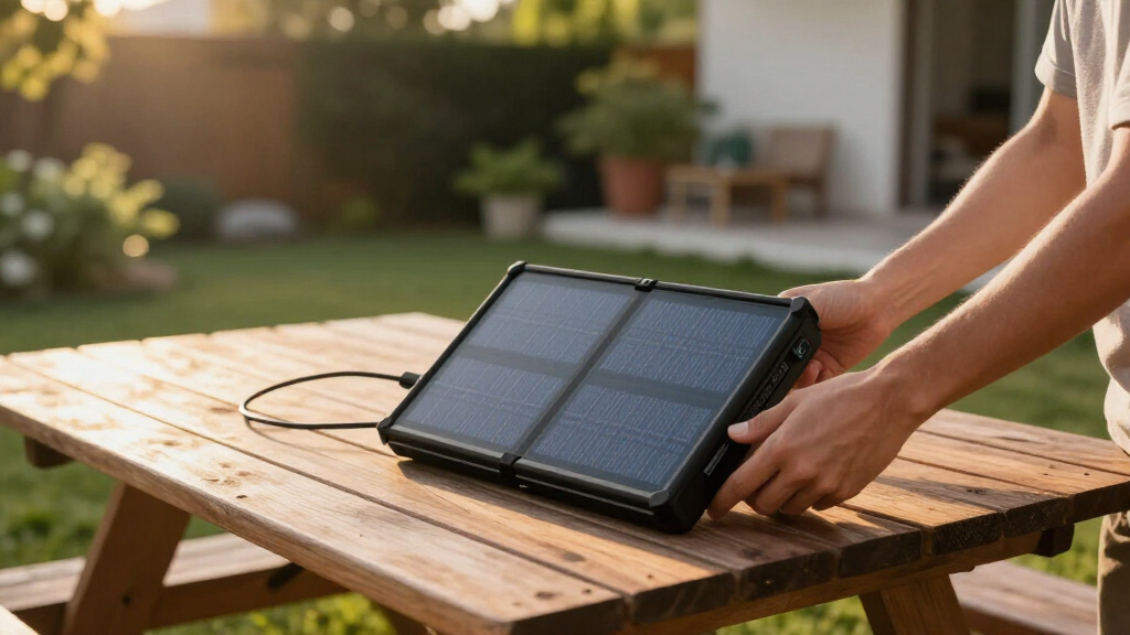 portable solar power banks