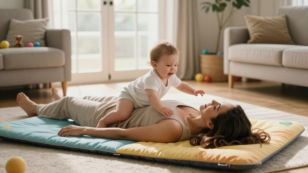 inflatable tummytime mats