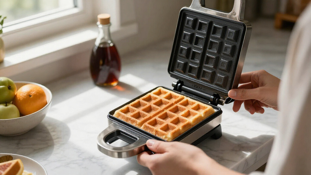 square belgian waffle maker