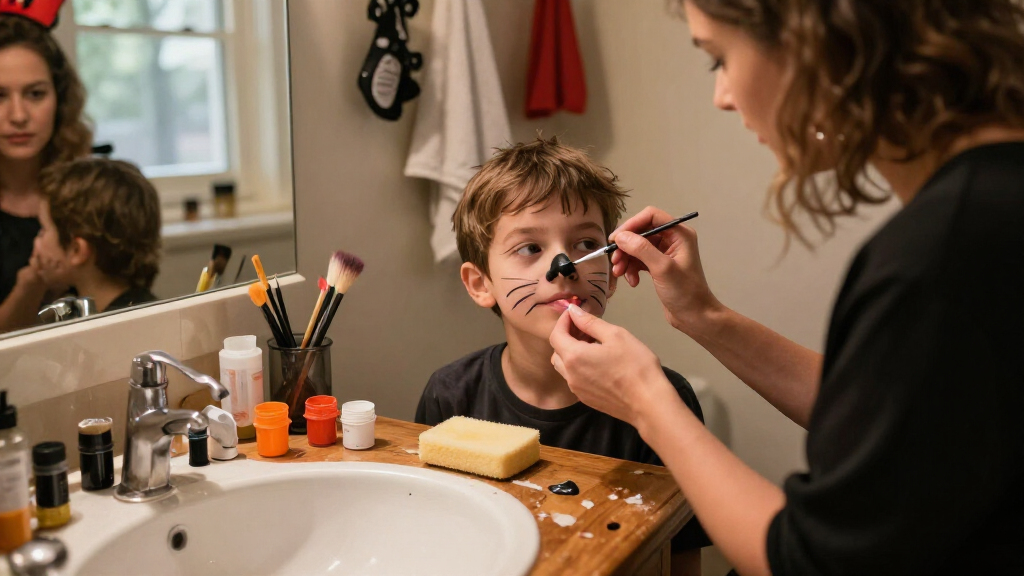 Halloween face paint kits