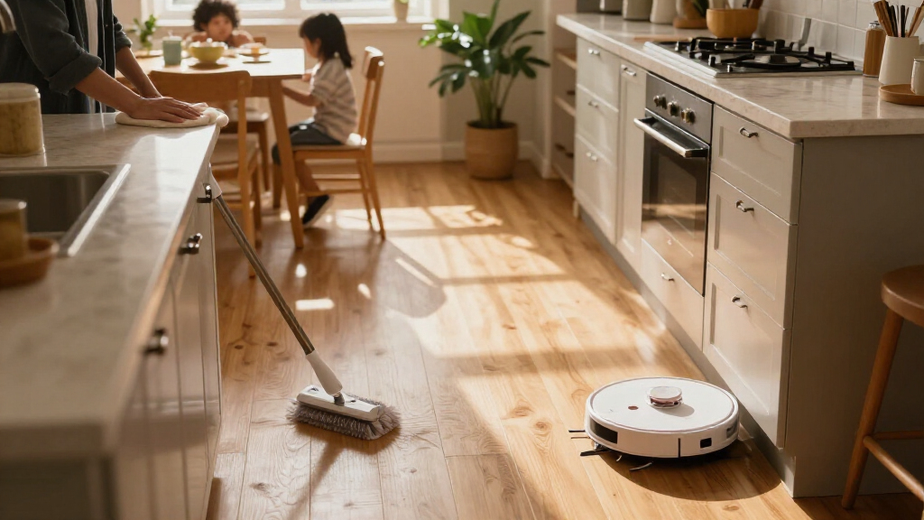robot vacuum mops