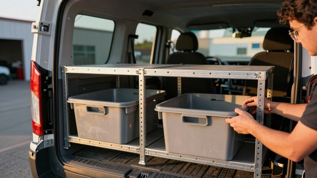 Ford Transit cargo organizers