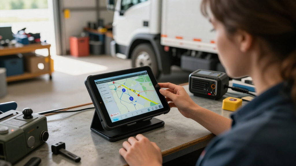 GPS Trackers and Fleet Accessories for Small Business Vehicle Management