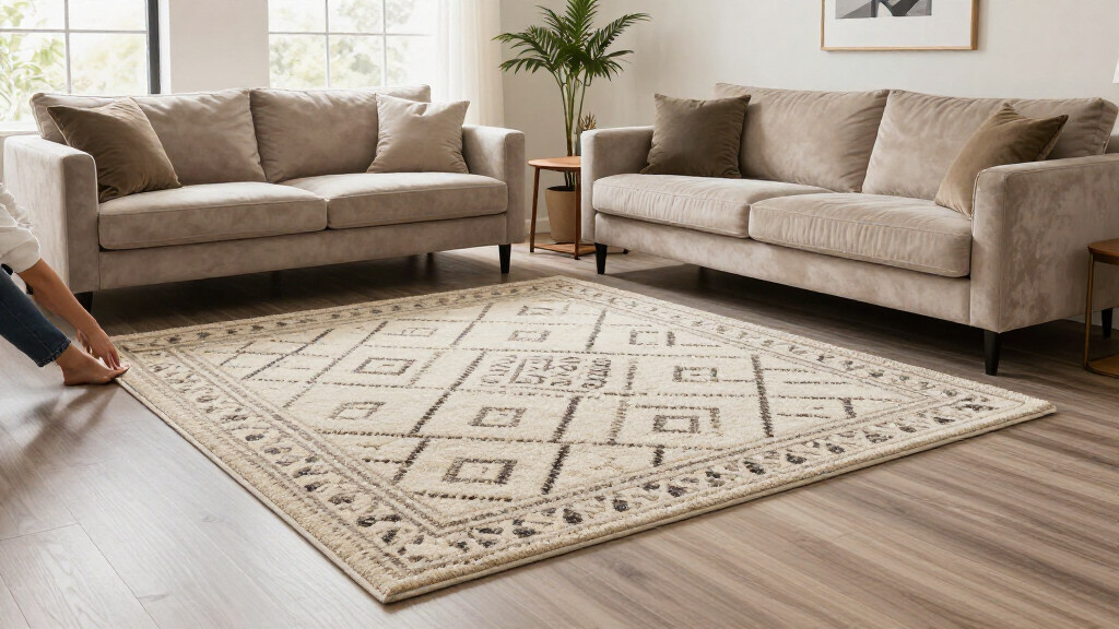 best oversized area rugs for large living rooms