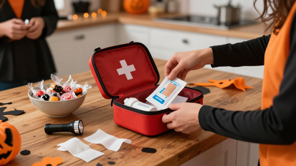 halloween party first aid kits