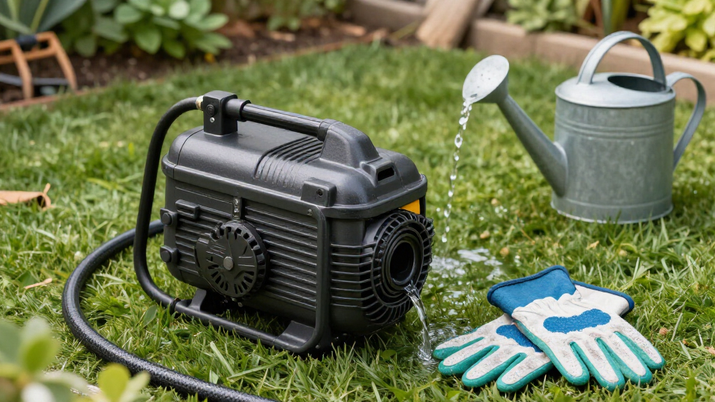 portable water transfer pump heavy duty