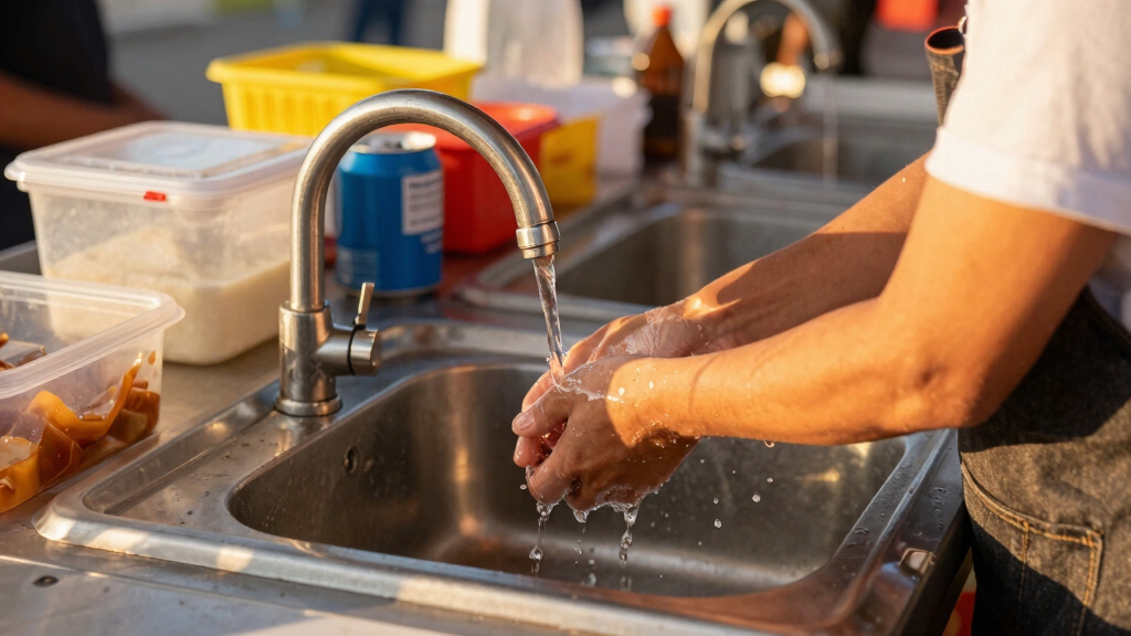 best portable sinks for health code compliance