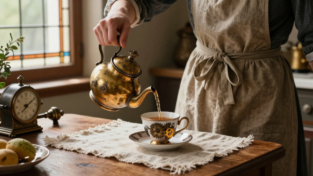 essential steampunk tea sets
