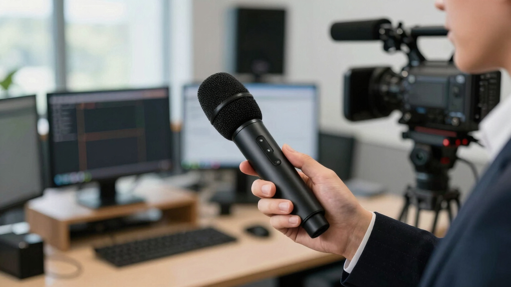 newsroom wireless microphones