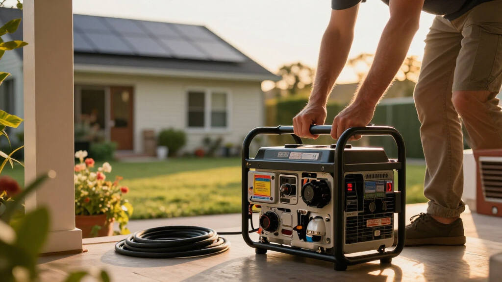 dual fuel inverter generator for home backup