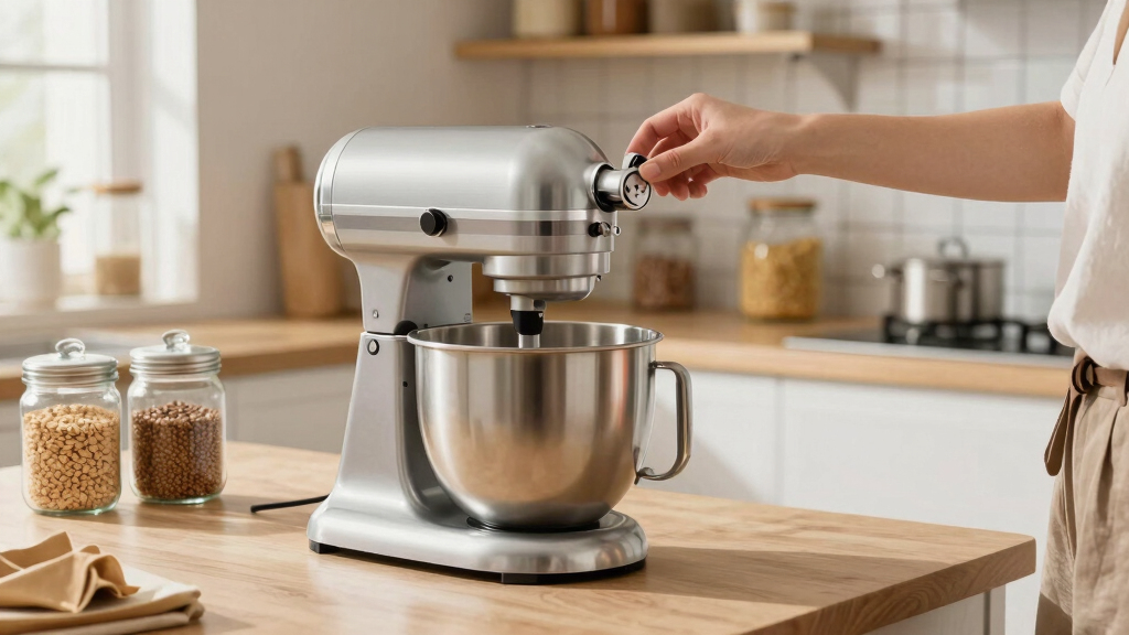 best stand mixer grain mill attachments