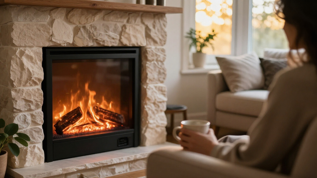 electric fireplace