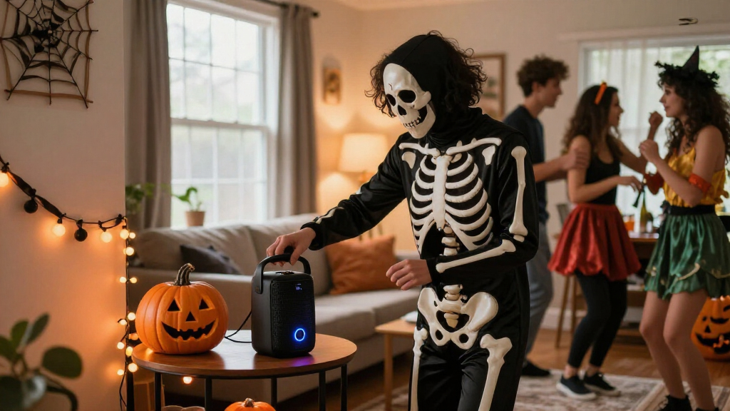Halloween Bluetooth speakers for parties