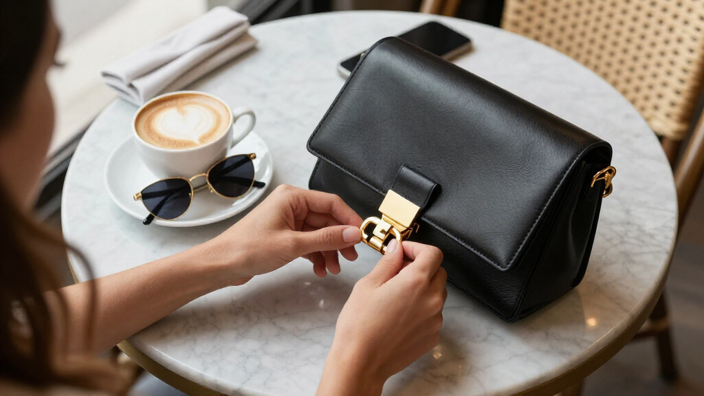 best luxury black handbags