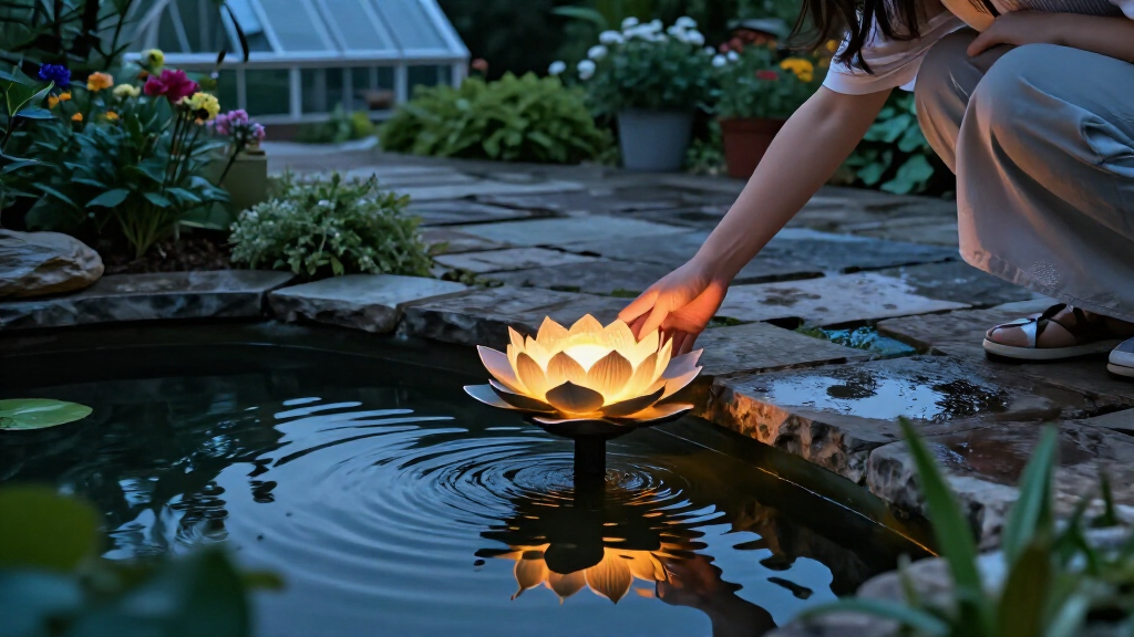 best lotus solar lights