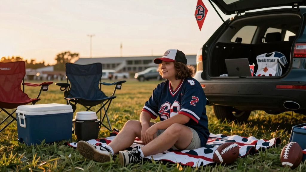soccer fan tailgate gear