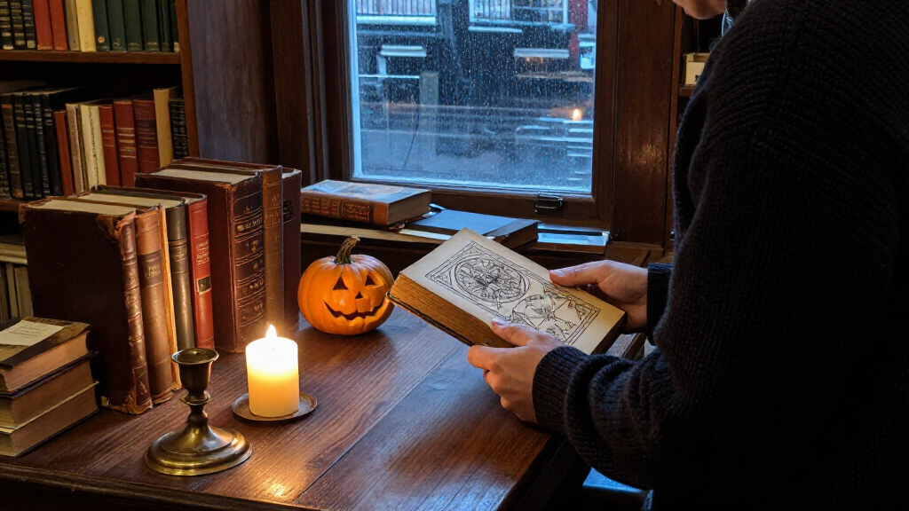 Halloween occult books for collectors