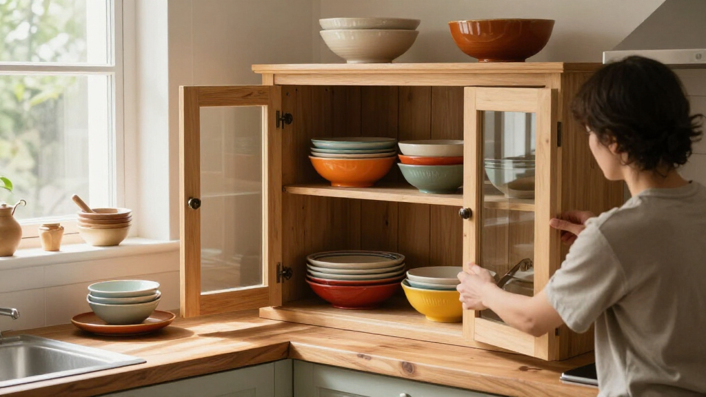 freestanding kitchen hutch cabinets