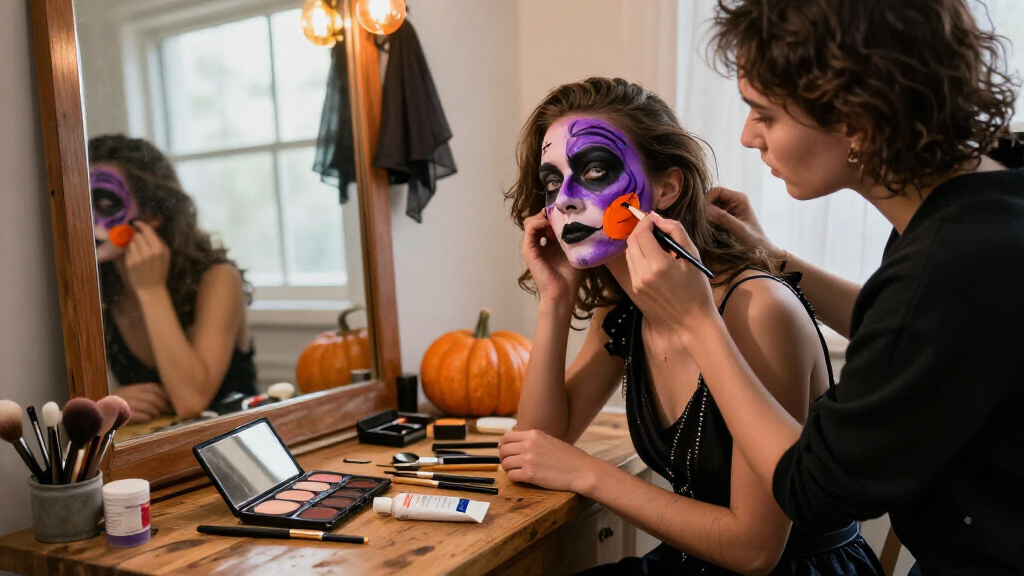 Halloween costume makeup kits