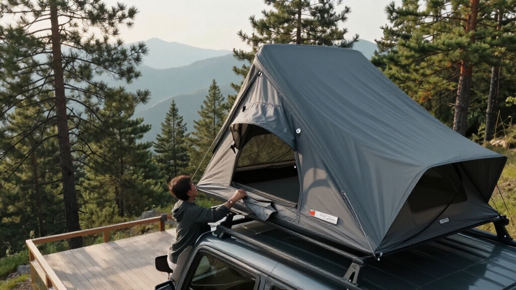rooftop tent hard shell