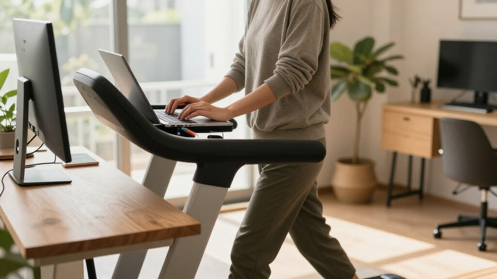 treadmill desk for home office