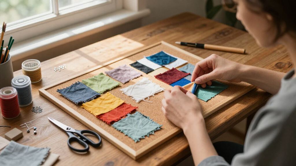 fabric collage kits for beginners