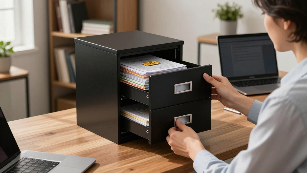 best 4-drawer fireproof file cabinet for tax records