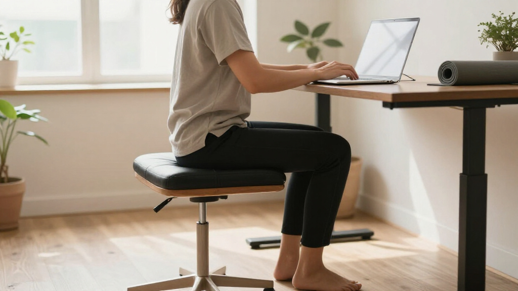 saddle stools for posture focused workstations