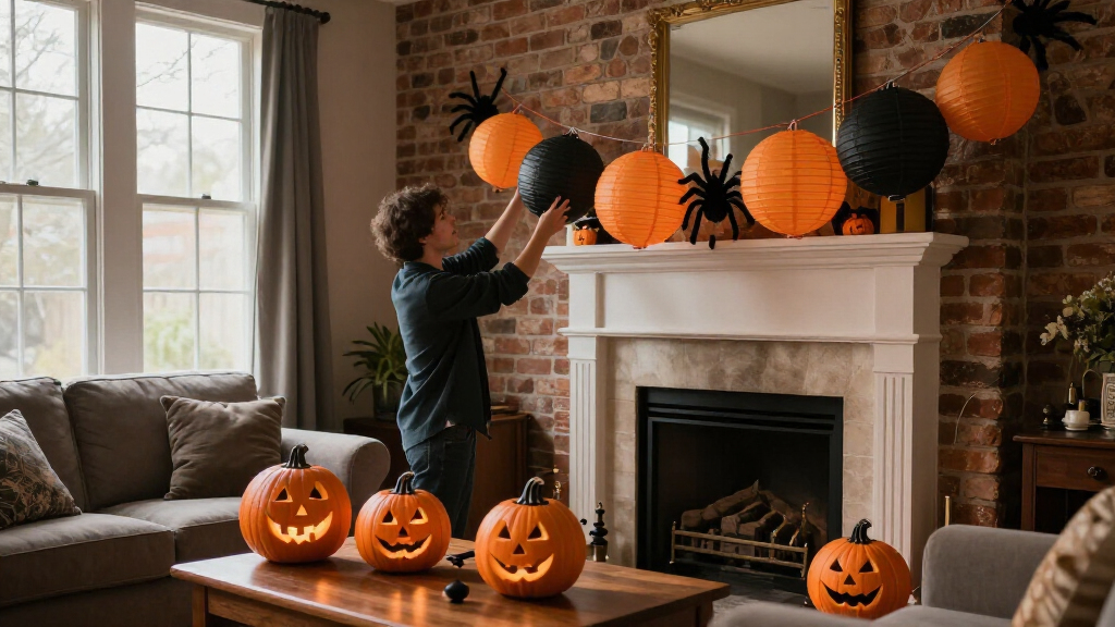 Halloween party decorations