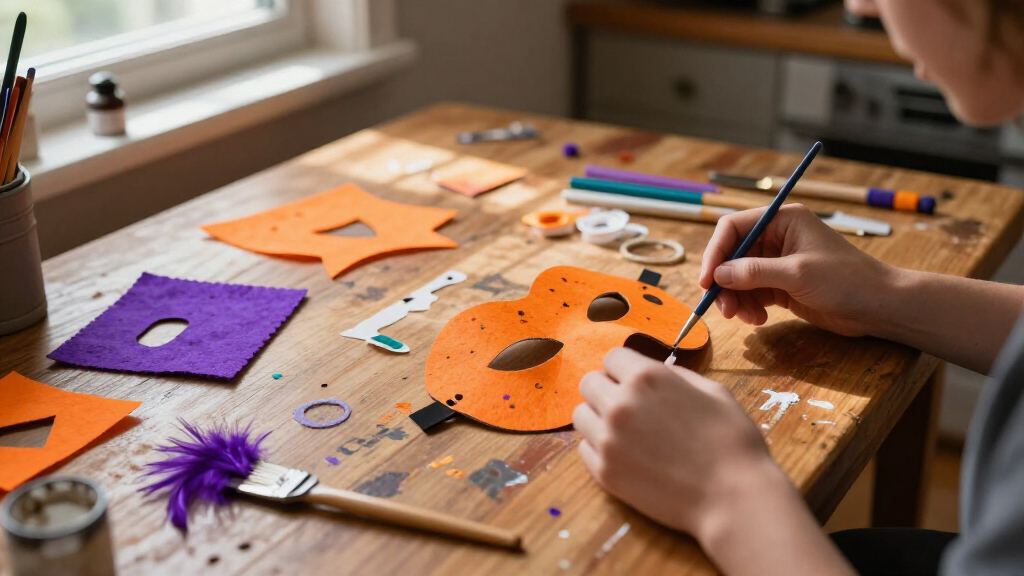 Halloween mask making kits
