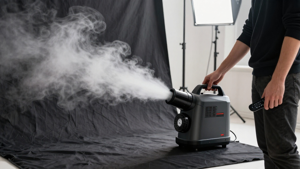 best fog machines for photography studios
