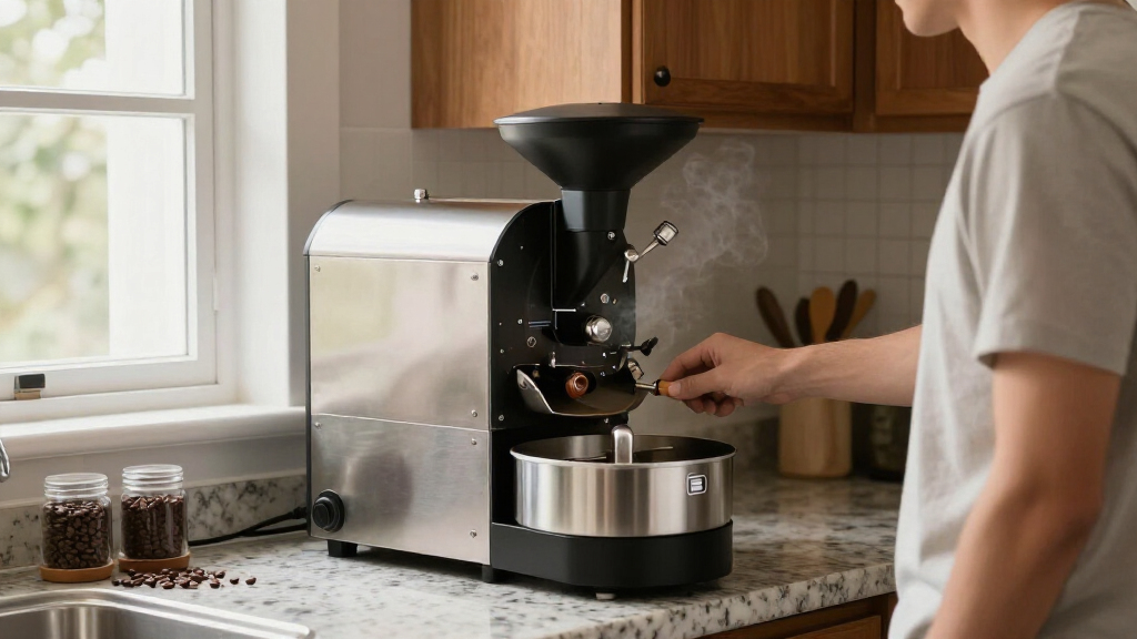 best home coffee roaster with smoke suppression