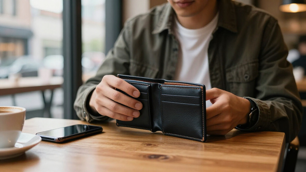 luxury mens leather wallets