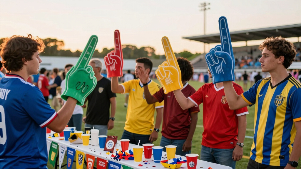 soccer fan party supplies