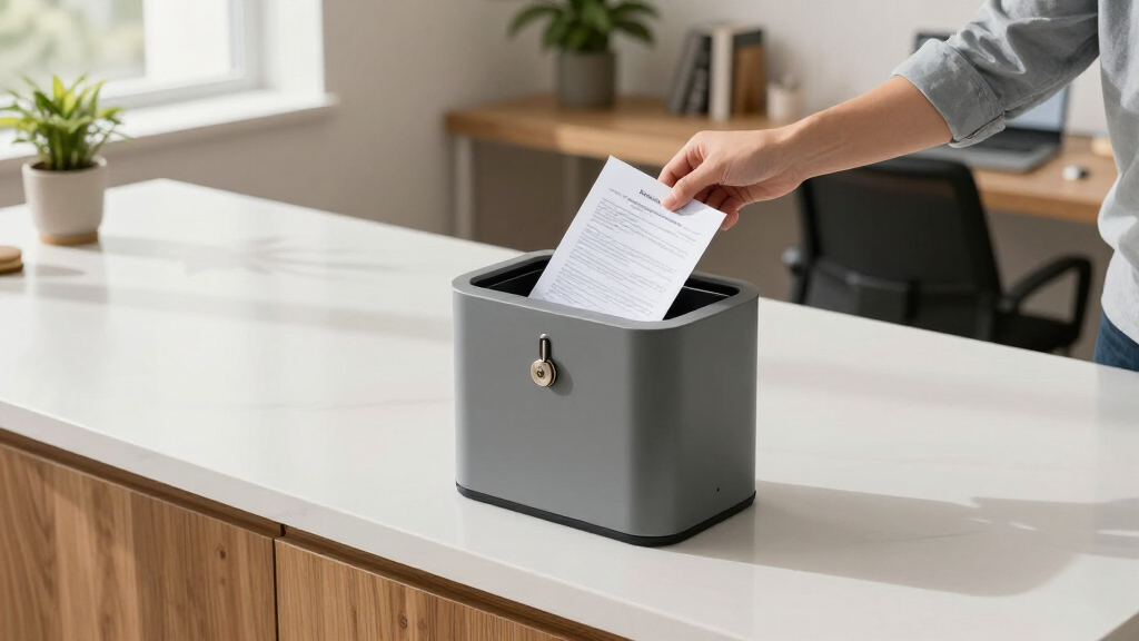 best secure shredding bin for offices
