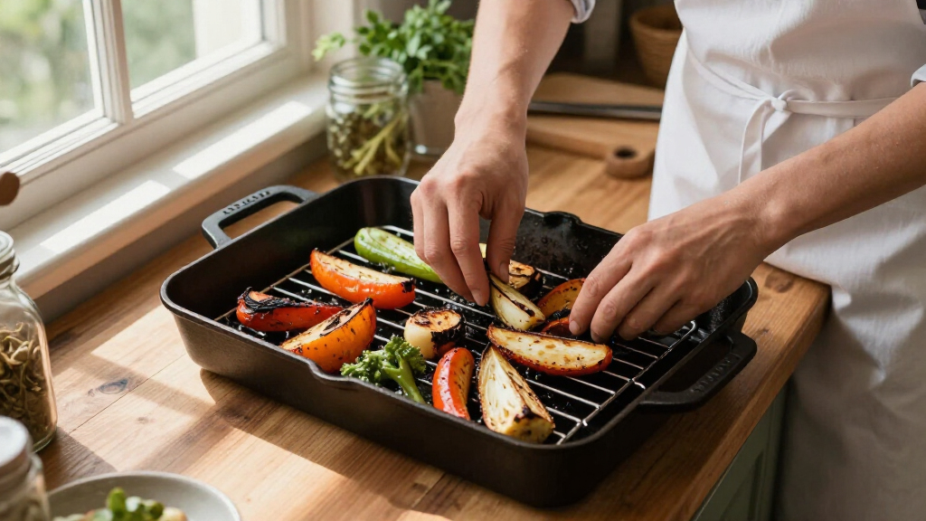 heavyduty roasting pan with rack