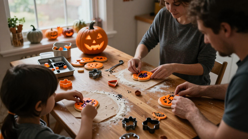 Halloween themed baking kits