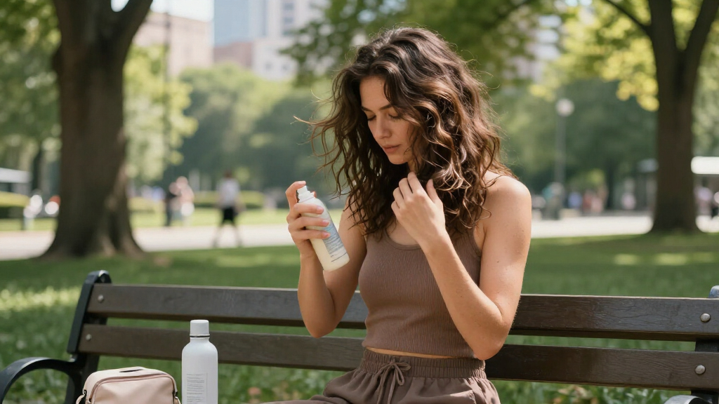 hair care products for healthy hair on the go