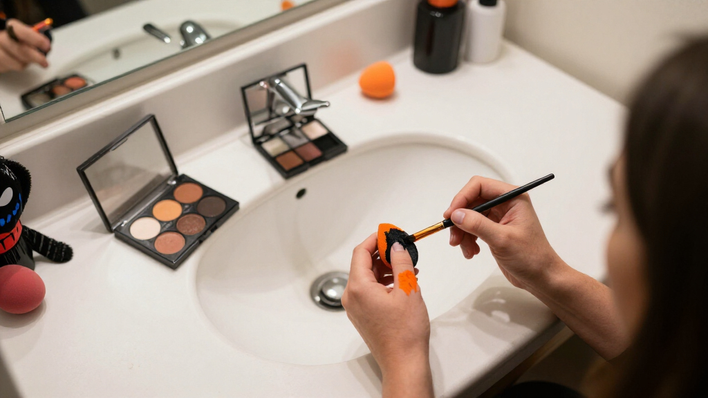 Halloween costume makeup kits