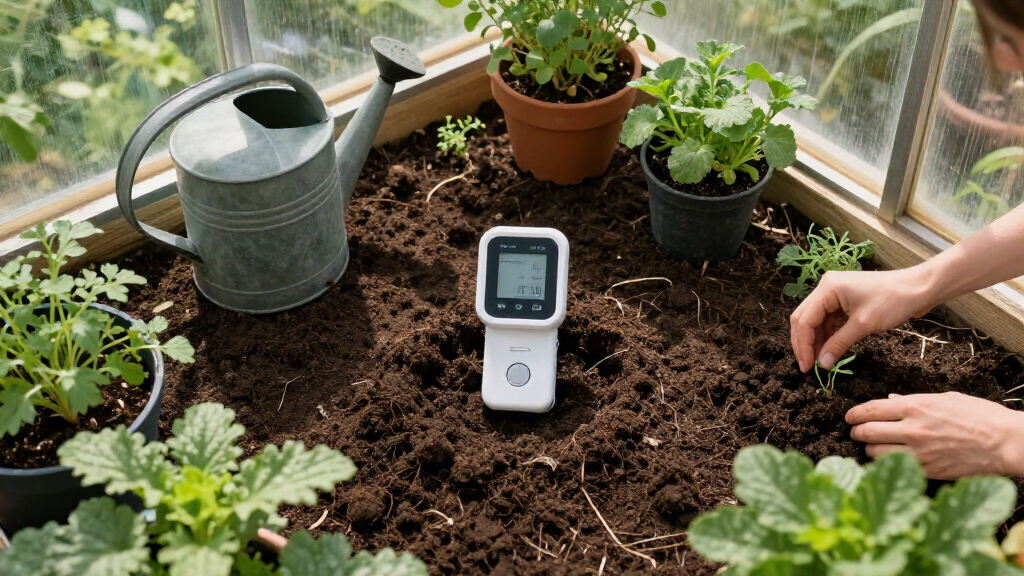 best soil moisture monitoring systems for greenhouses